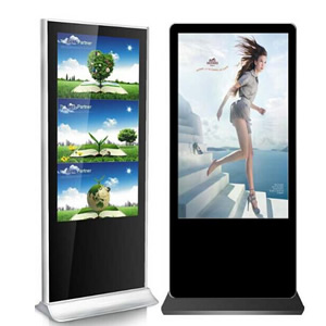 55 inch Free Standing Digital Signage LCD Display